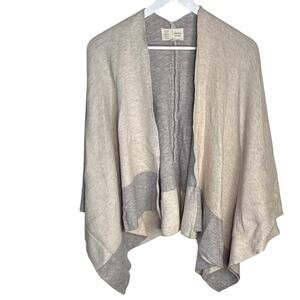 Anthropologie Saturday/Sunday Cozy Soft Knit Wrap Poncho W1419 One size
